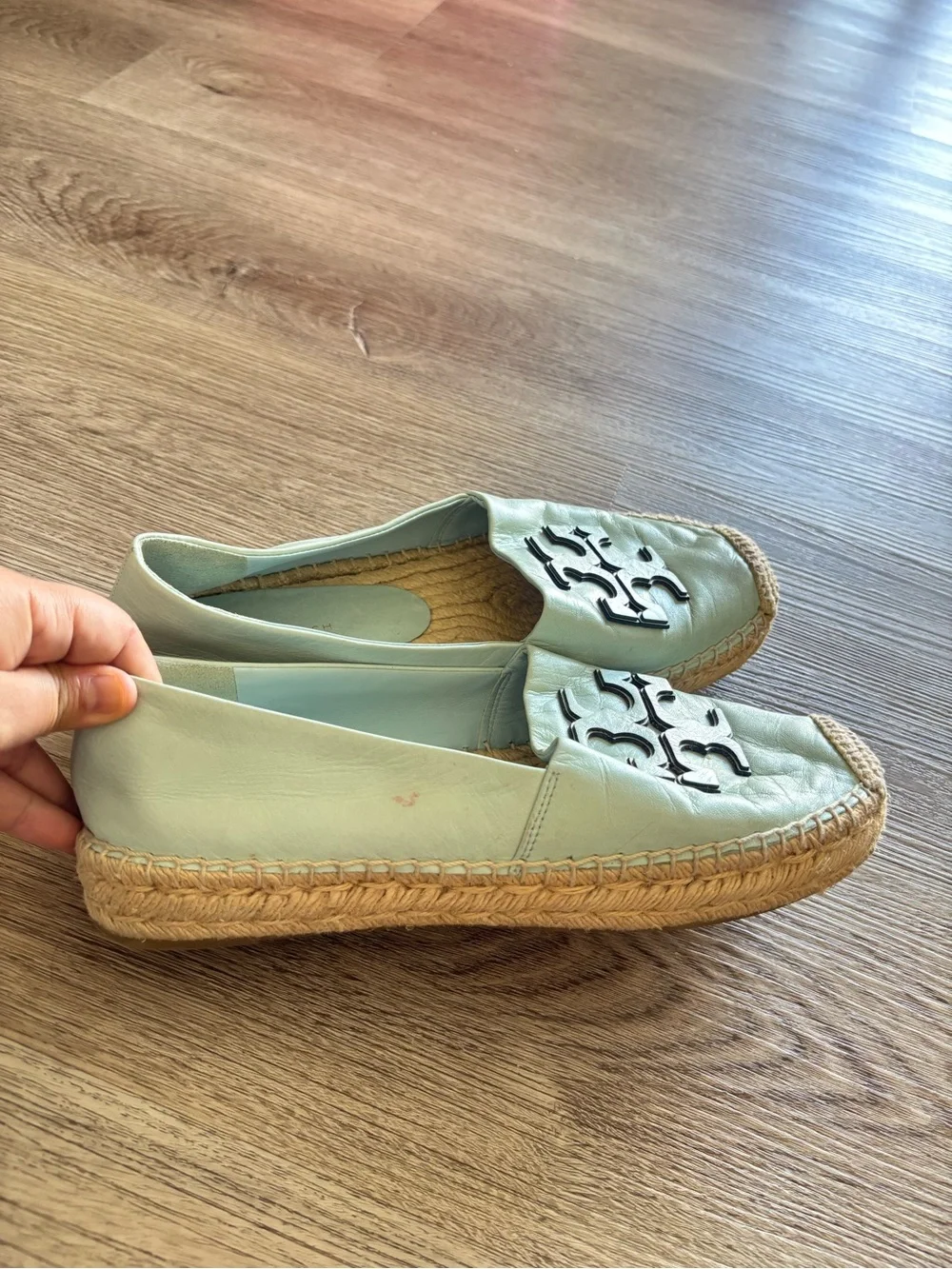 Tory Burch Ines Platform Espadrille Flats, Size US 9.5